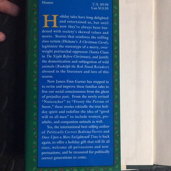“Politically Correct Holiday Stories” humour Book by James Finn Garner - Picture 2 of 5